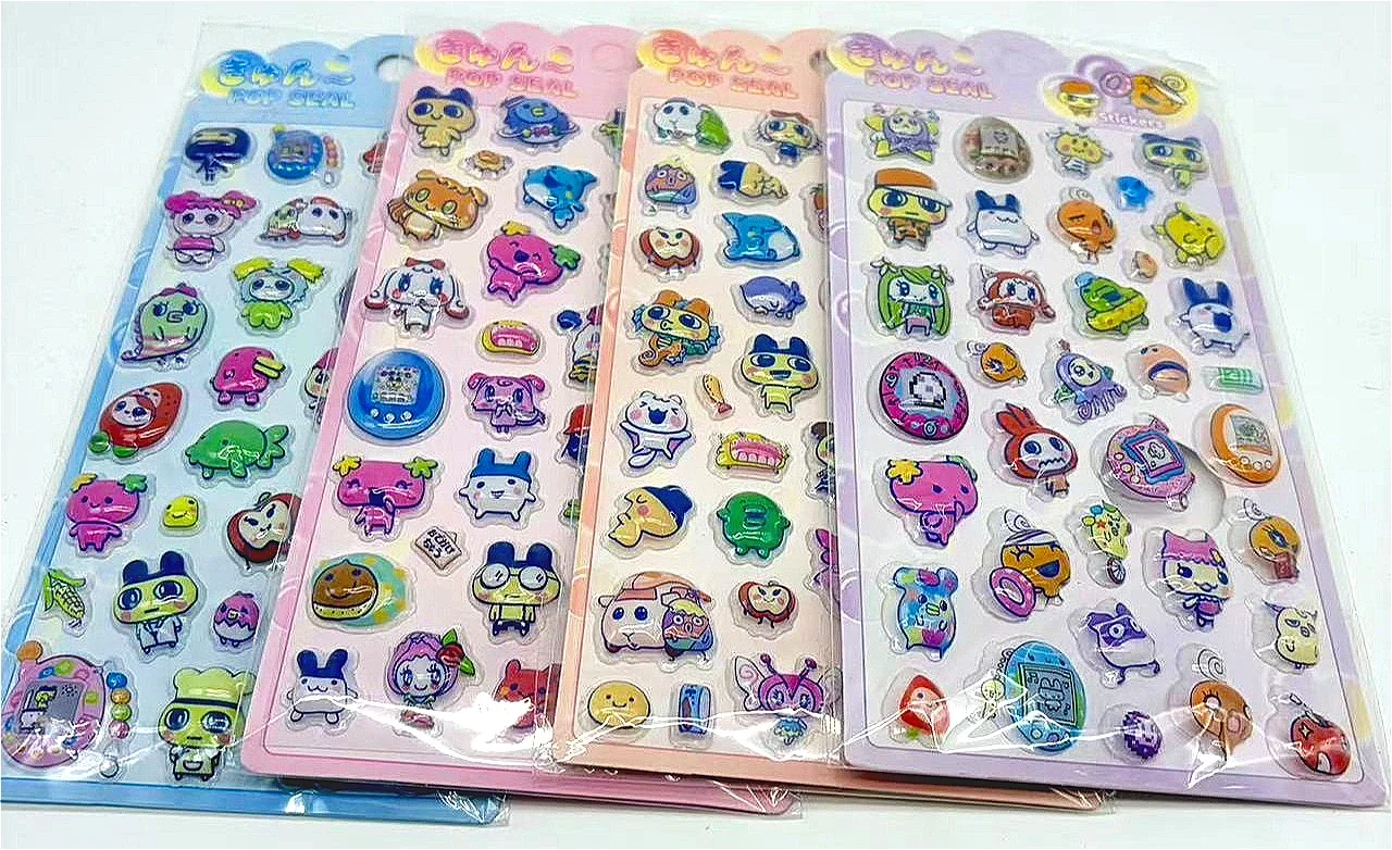 Tablet Cute Accessories - Yeni 3D Kabartmalı Oyma Etiketler -