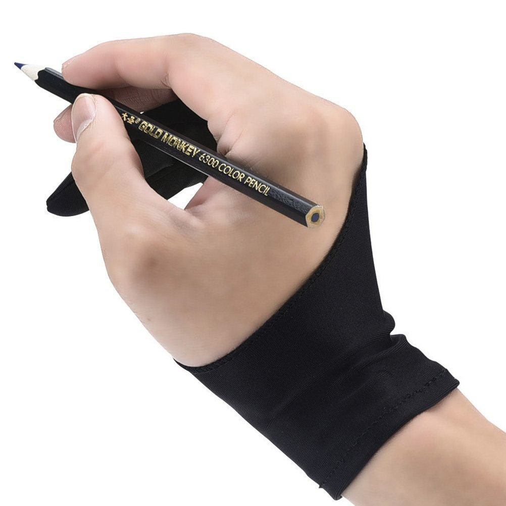 Drawing Glove Artist - 2 Adet, İki Parmaklı, Nefes Alabilen,