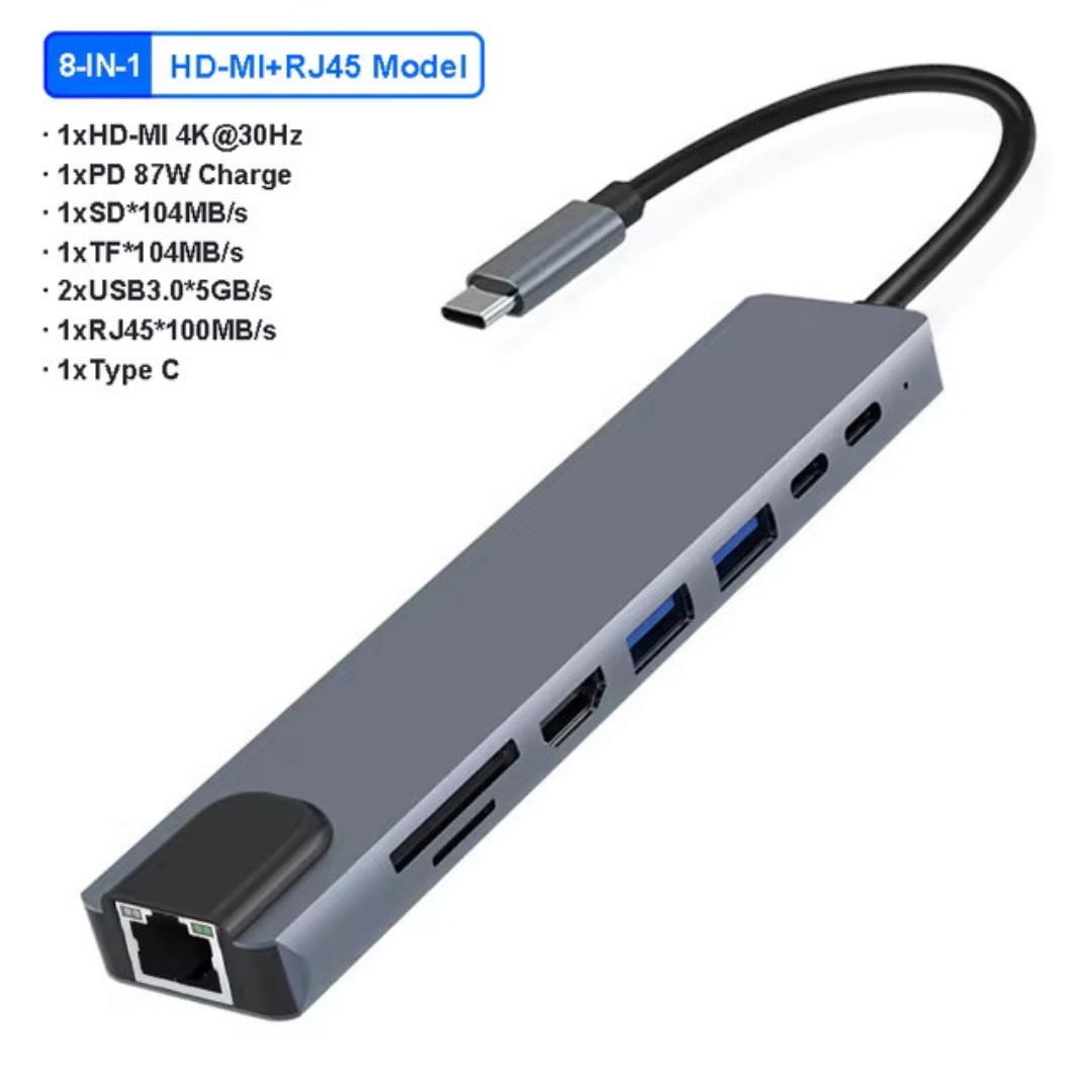 4/7/8/11in1 Yerleştirme Hub'ı  - Usb Hub Type C incelemesi ve fiyatı