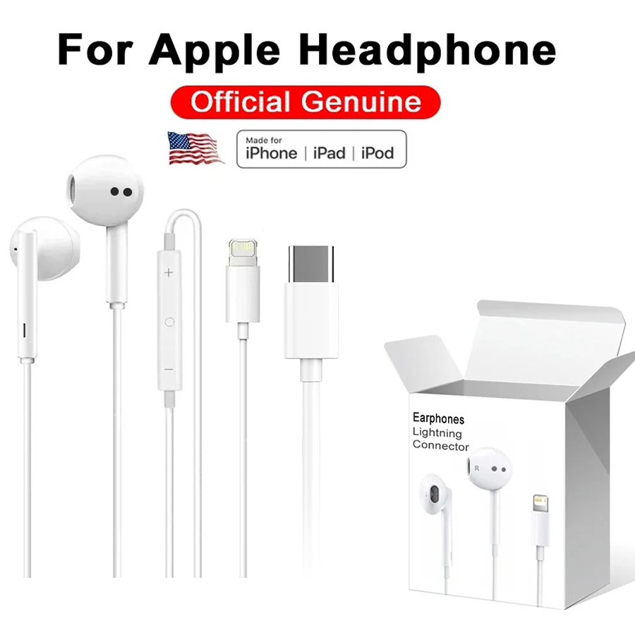 Apple iPhone 17 16 15 14 13 11 - Wired Earphone Lightning incelemesi ve fiyatı