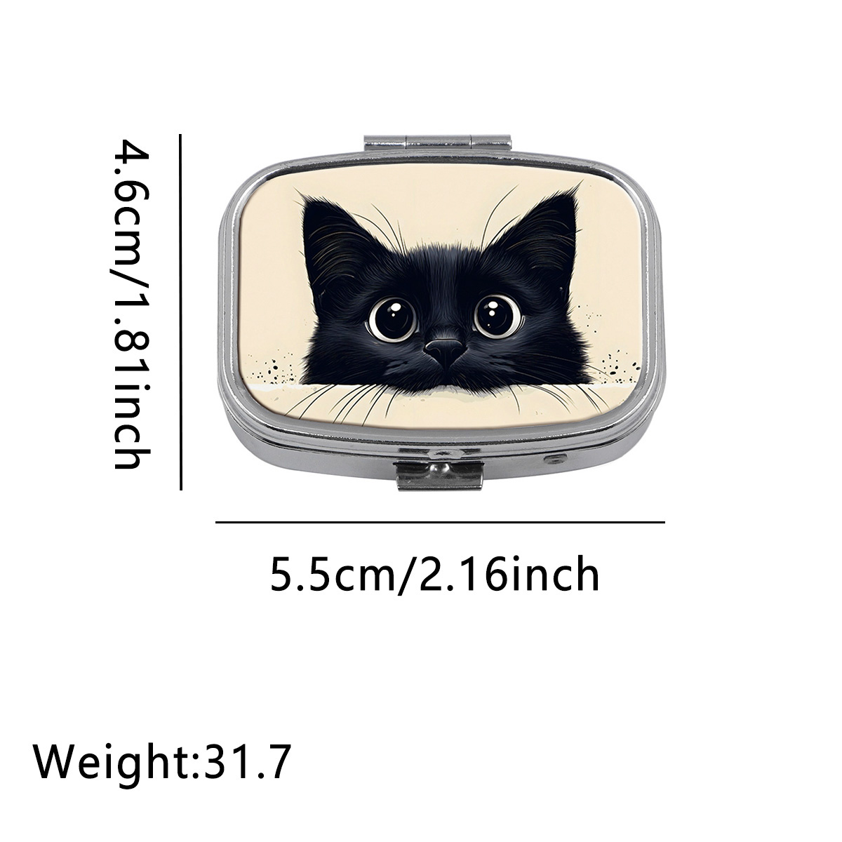 Sevimli Siyah Kedi Seyahat Hap - Tablet Cute Accessories incelemesi ve fiyatı