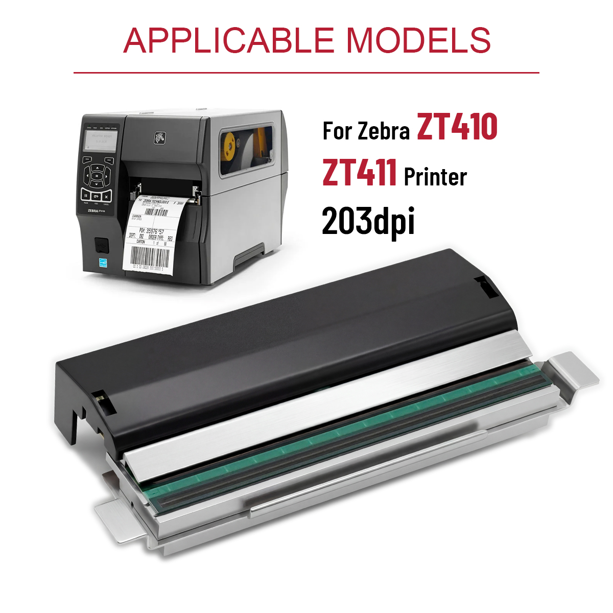 Zebra ZT410 ZT411 Yazıcı kafas - Zebra Tablet Accessories incelemesi ve fiyatı