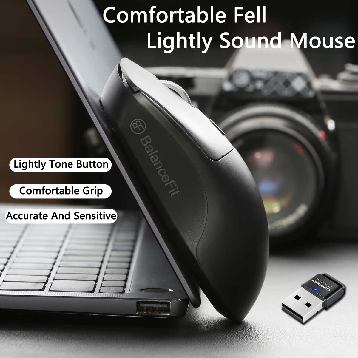 Ergonomik Kablosuz Fare PC Bil - Android Tablet Gaming Accessories incelemesi ve fiyatı